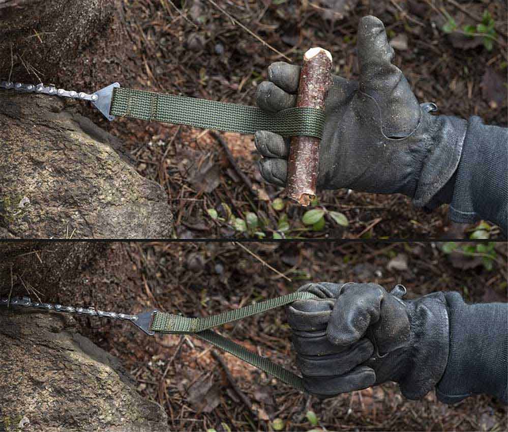 SAVOTTA SURVIVAL SÄGE MIT TASCHE