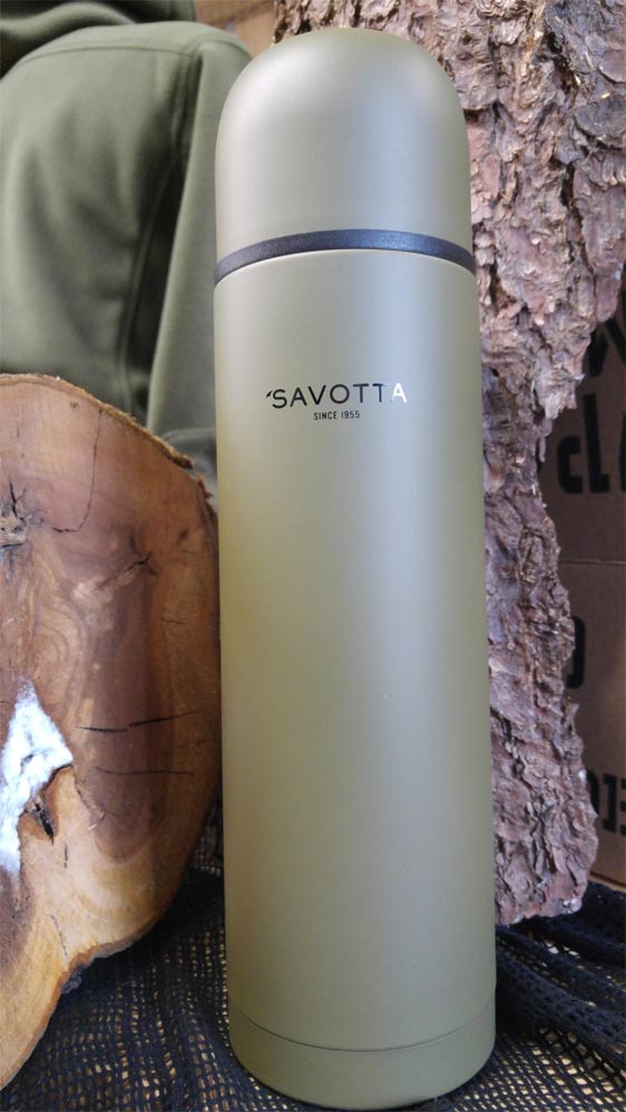 SAVOTTA THERMOSFLASCHE 0.5L ARMY GREEN