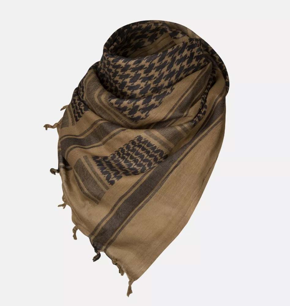 Helikon-Tex Shemagh Weiss – Robustes Multifunktionstuch für Outdoor, Bushcraft & Einsatz