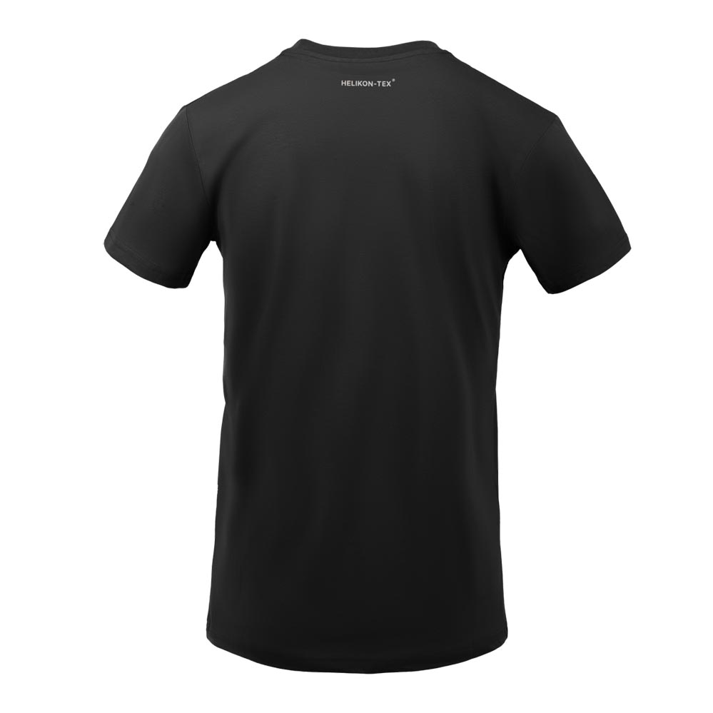 Helikon-Tex Logo T-Shirt – Mid Grey Melange | Robustes Outdoor- & Freizeitshirt