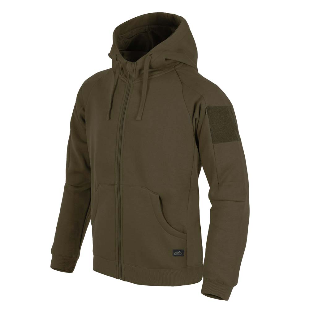 HELIKON-TEX URBAN TACTICAL HOODIE LITE (FullZip)® GRÜN