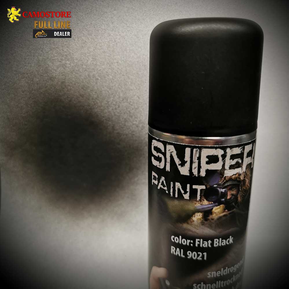 SNIPER PAINT NATO SPRÜHFARBE 150 ml  SCHWARZ RAL9021