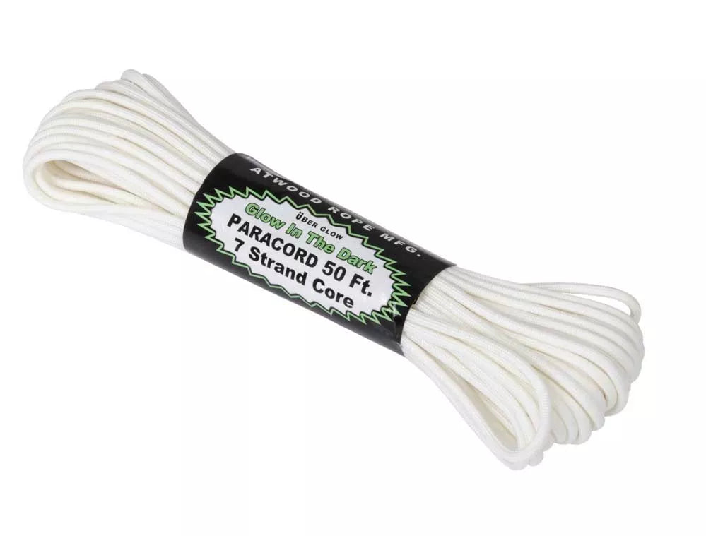 TACTICAL 275 CORD GLOW IN THE DARK 50FT