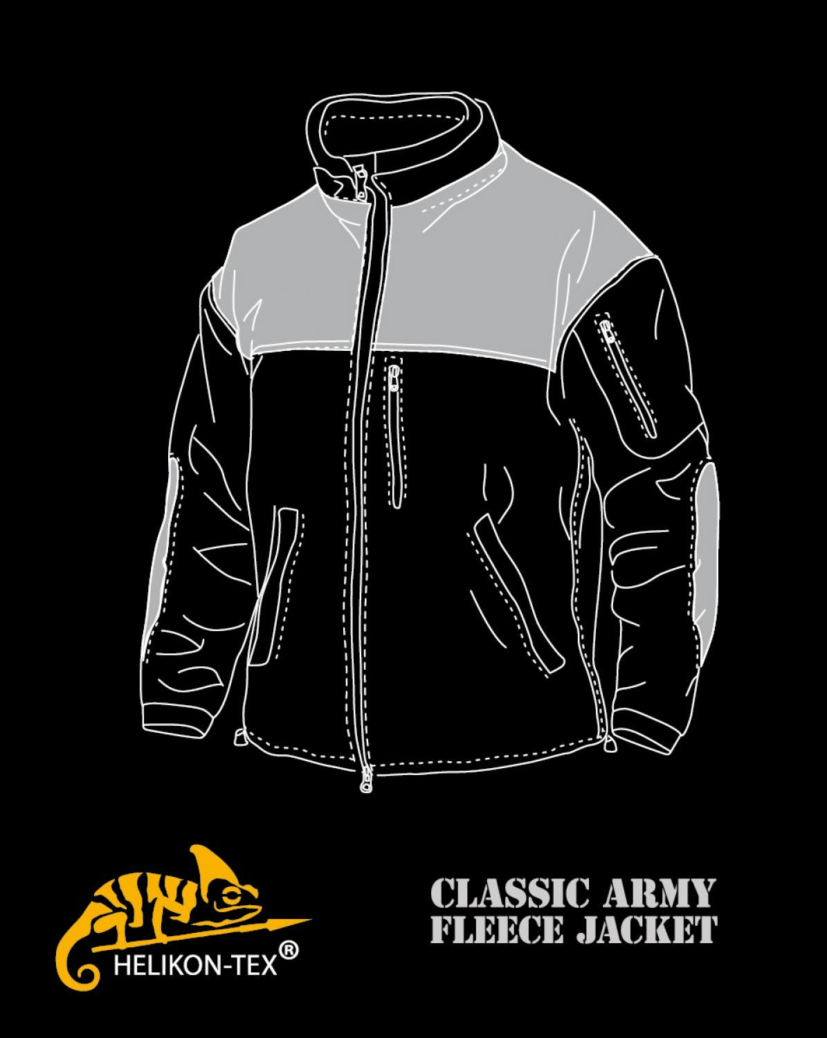 HELIKON-TEX CLASSIC ARMY FLEECEJACKE NAVY BLUE