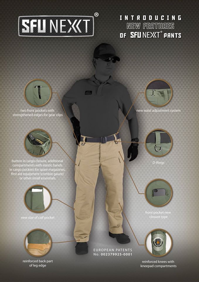 HELIKON-TEX SPECIAL FORCES SFU NEXT HOSE US WOODLAND