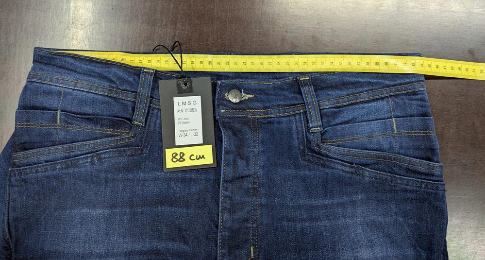 Bundweite 88 cm LMS GEAR - M.U.D. Blue Elastane Denim V3.0 JEANS