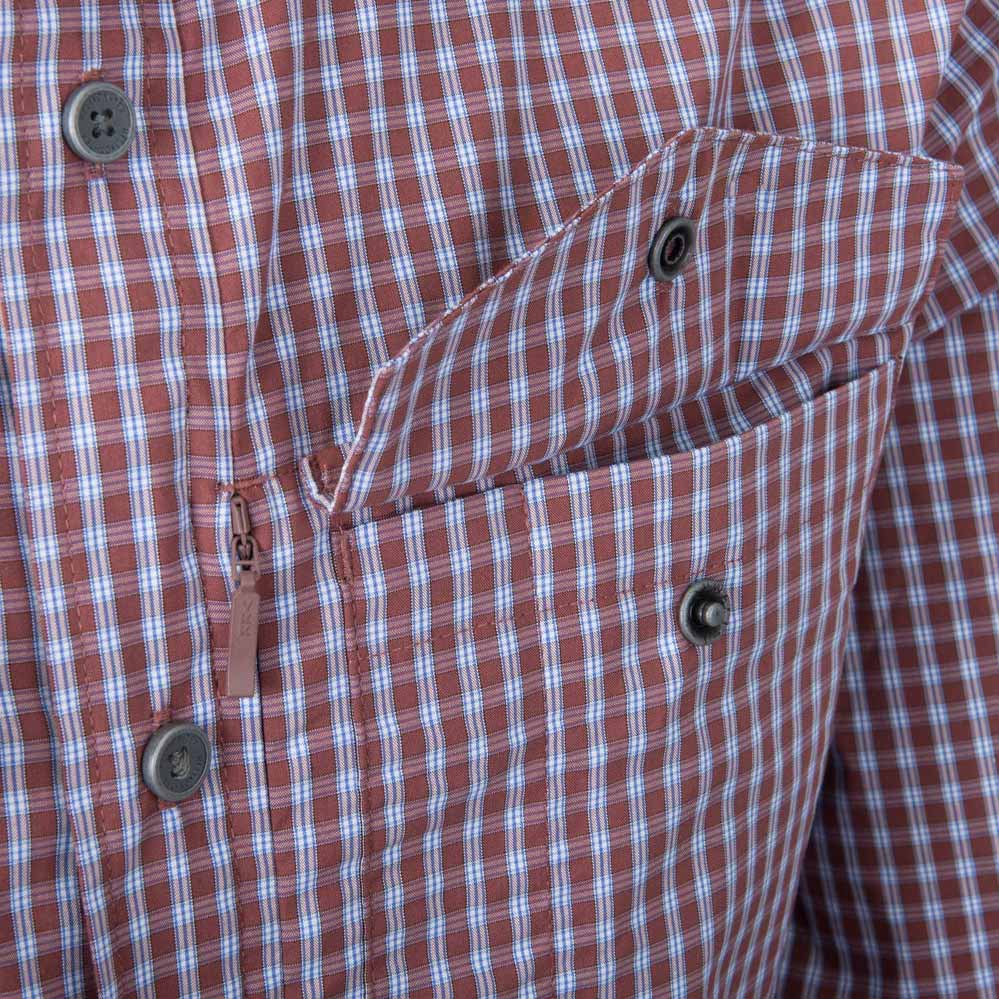 HELIKON-TEX COVERT CONCEALED CARRY SHIRT CALM BLUE PLAID