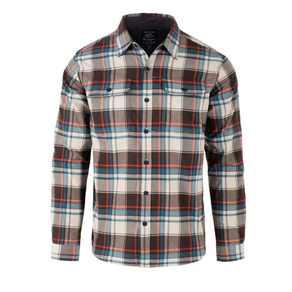HELIKON-TEX GREYMAN SHIRT FOGGY MEADOW PLAID