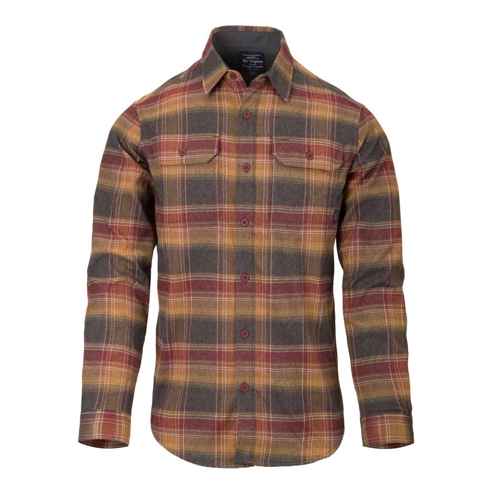 HELIKON-TEX GREYMAN SHIRT AMBER PLAID
