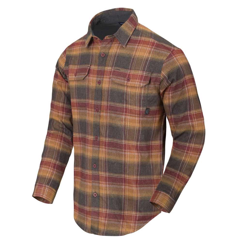 HELIKON-TEX GREYMAN SHIRT AMBER PLAID