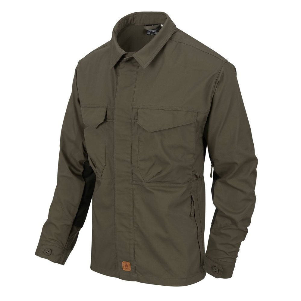 HELIKON-TEX WOODSMAN BUSHCRAFT SHIRT® TAIGA GREEN-SCHWARZ