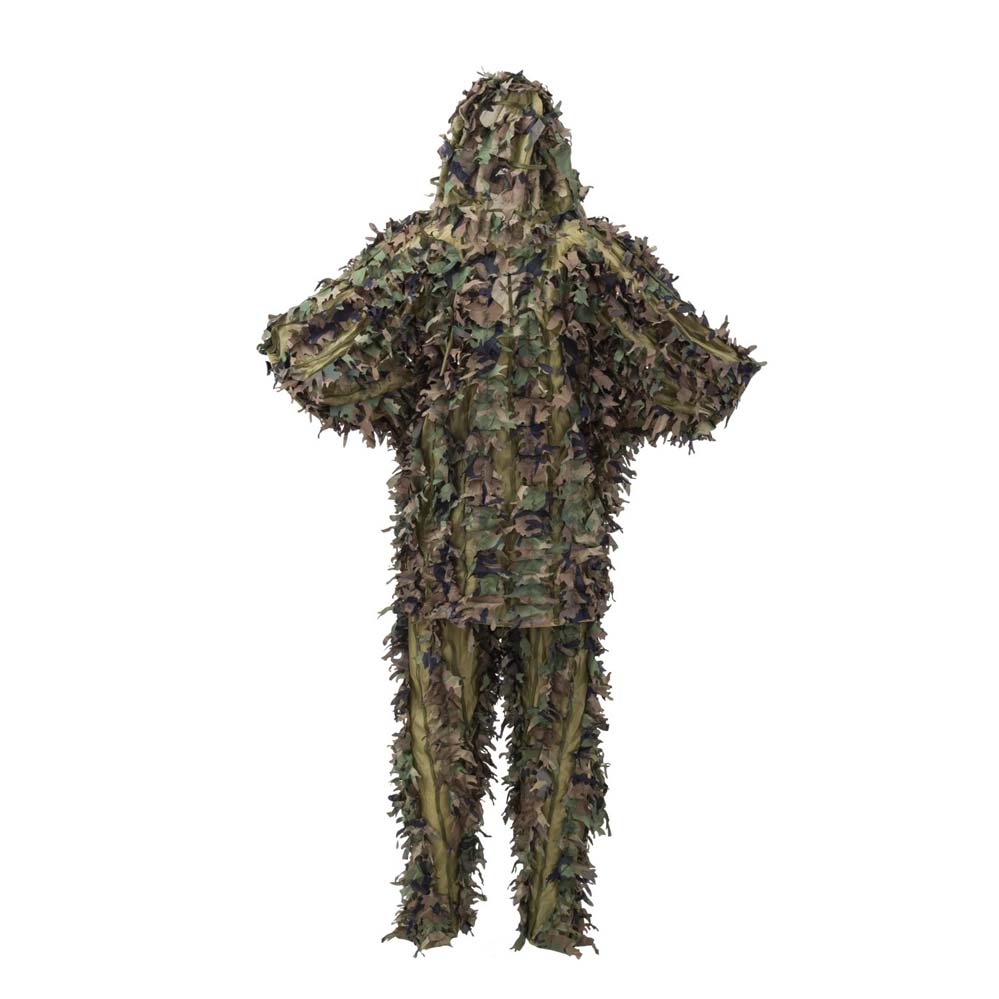 HELIKON-TEX LEAF GHILLIE SET US WOODLAND