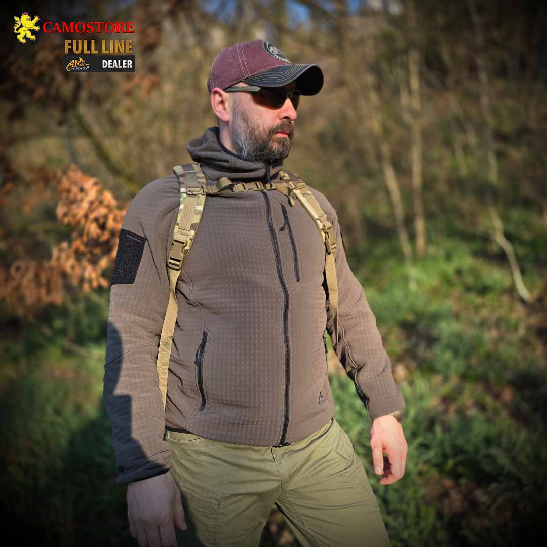 HELIKON-TEX PATRIOT PRO FLEECE JACKE TAIGA GREEN