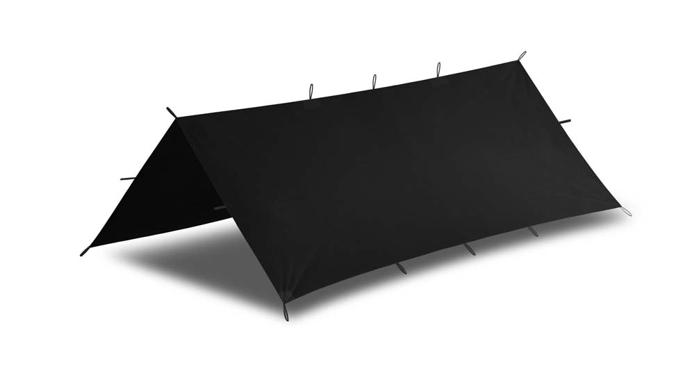 HELIKON-TEX SUPERTARP SMALL 2x2.5M SCHWARZ