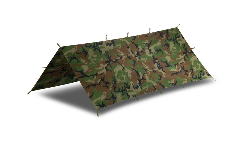 HELIKON-TEX SUPERTARP SMALL 2x2.5M US WOODLAND