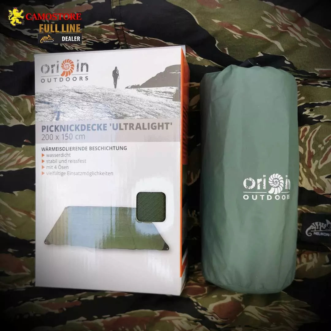 ORIGIN OUTDOORS ULTRALIGHT BIWAK UNTERLAGE OLIVE