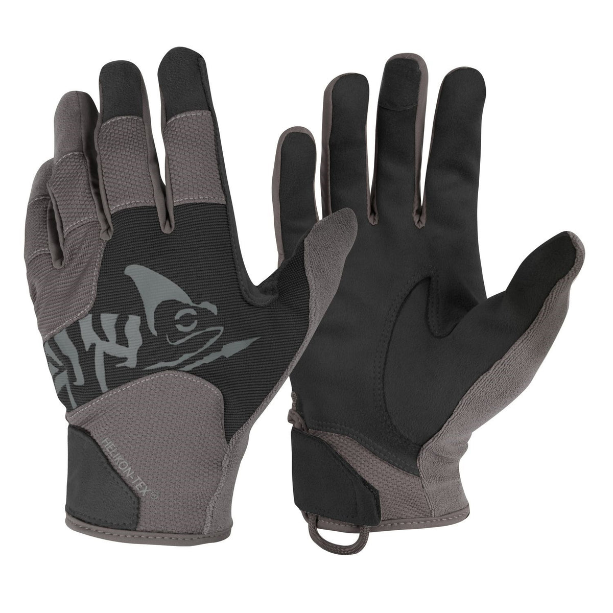 HELIKON-TEX ALL ROUND TACTICAL GLOVES LIGHT® SCHWARZ/SHADOW GREY