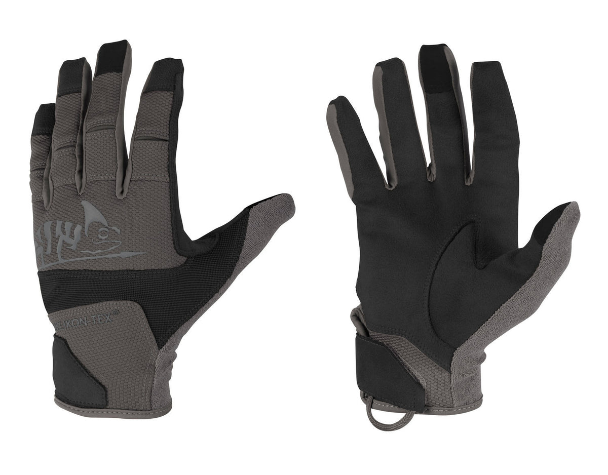 HELIKON-TEX RANGE TACTICAL GLOVES HARD® SCHWARZ/SHADOW GREY
