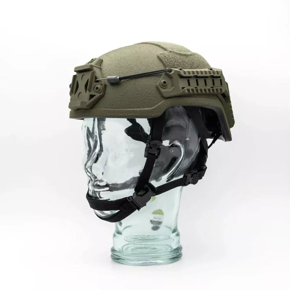 SHIELD-GERMANY NIJ-IIIA FAST Helm High-Cut Steingrau Olive