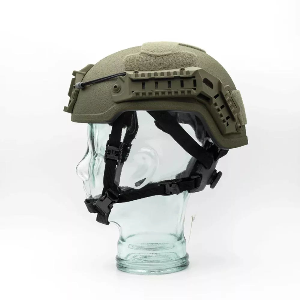 SHIELD-GERMANY NIJ-IIIA FAST Helm High-Cut Steingrau Olive
