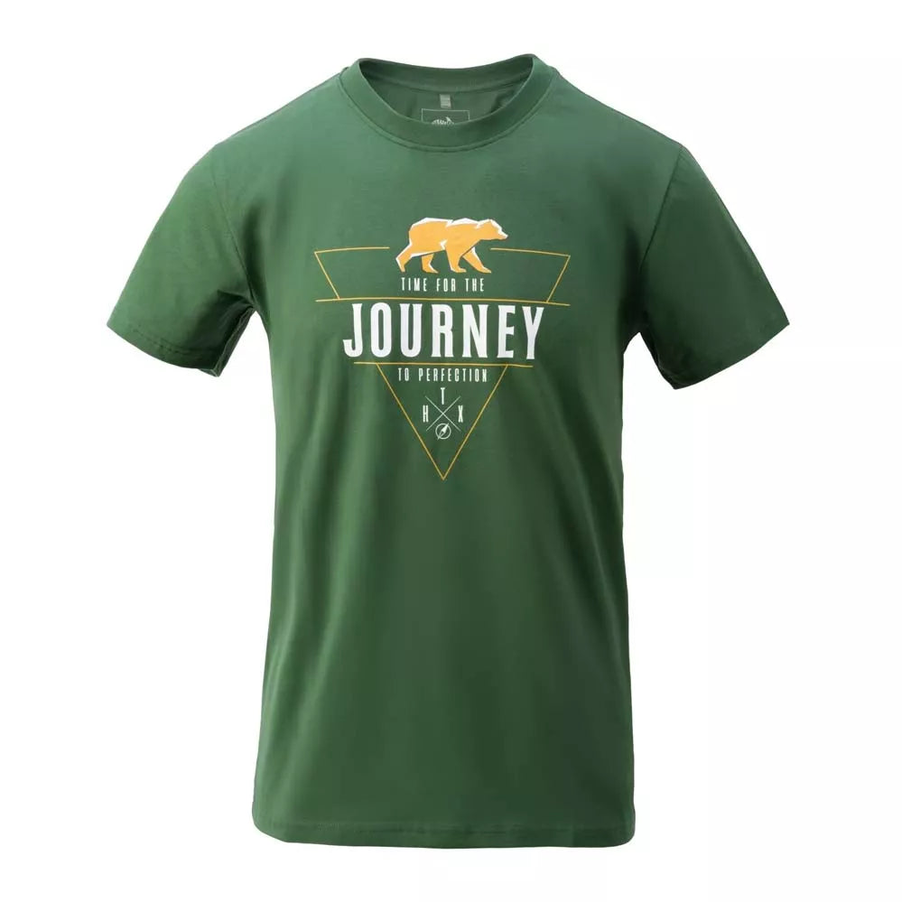 HELIKON-TEX T-HELIKON-TEX T-SHIRT HOME JOURNEY TO PERFECTION SHADOW GREYSHIRT HOME SWEET HOME KHAKI