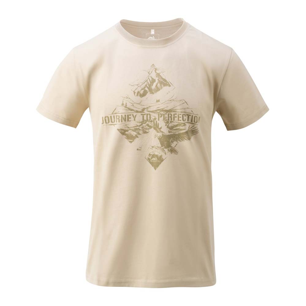 HELIKON TEX MOTTO T-SHIRT  MOUNTAIN STREAM KHAKI