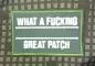 Preview: WHAT A FUCKING GREAT PATCH NACHTLEUCHTEND OLIVE