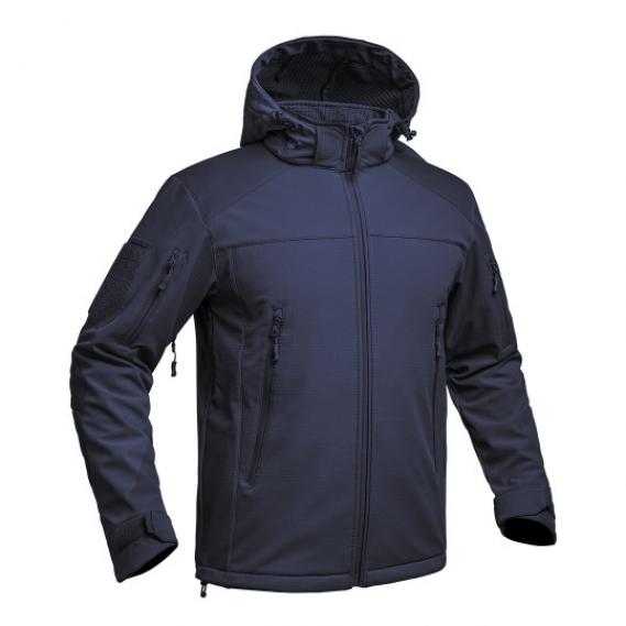 A10 FIGHTER SOFTSHELL JACKE V2 NAVY BLUE