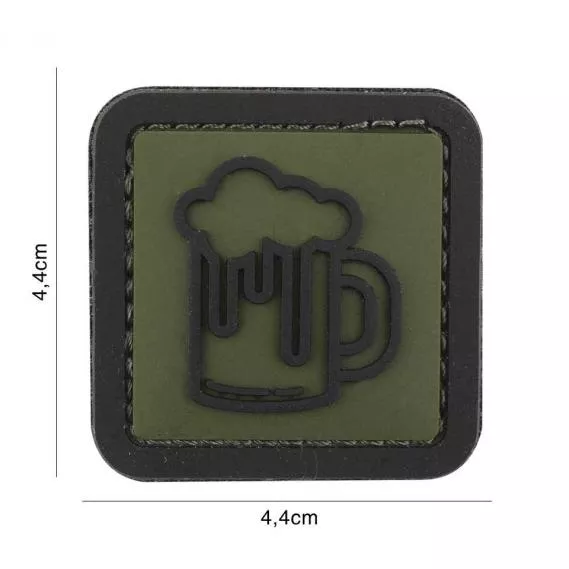 RUBBER PATCH BIERKRUG OLIVE