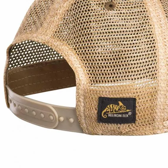 HELIKON-TEX TRUCKER MESH CAP - US WOODLAND - KHAKI