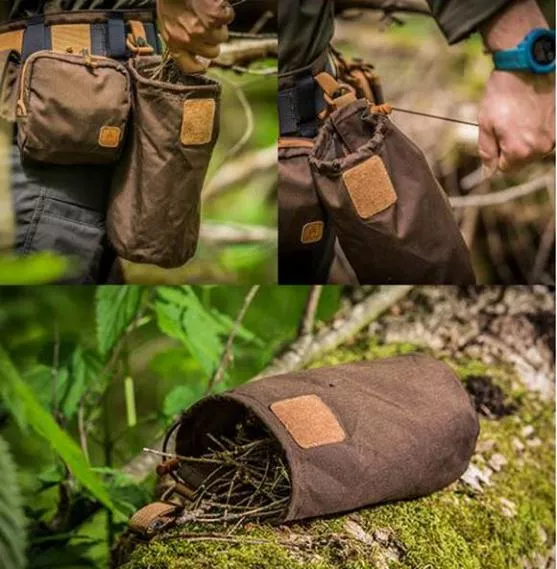 HELIKON-TEX BUSHCRAFT DUMP POUCH SCHWARZ