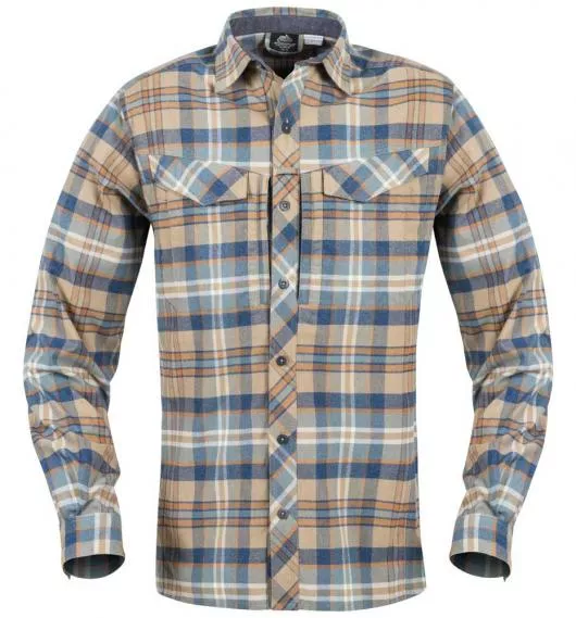 HELIKON-TEX DEFENDER MK2 PILGRIM LONG SLEEVE SHIRT GINGER PLAID