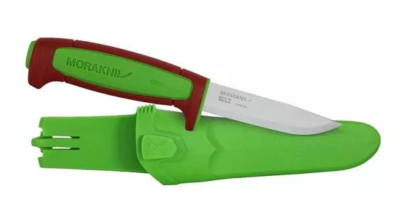 MORAKNIV MESSER BASIC 511 Ivy Green/Dala Red™ KARBONSTAHL / LIMITED EDITION