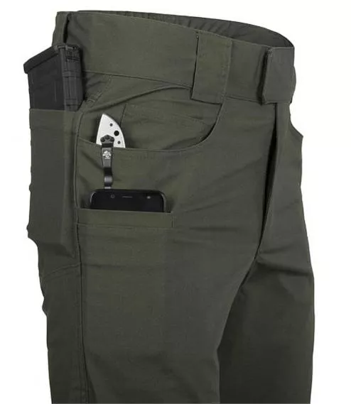 CAMOSTORE HELIKON TEX GREYMAN TACTICAL JEANS DURACANVAS TAIGA GREEN TACTICAL PANTS