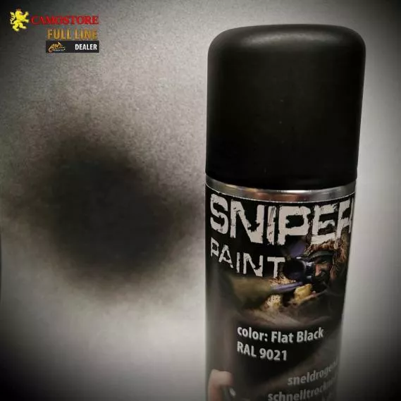 SNIPER PAINT NATO SPRÜHFARBE 150 ml SCHWARZ