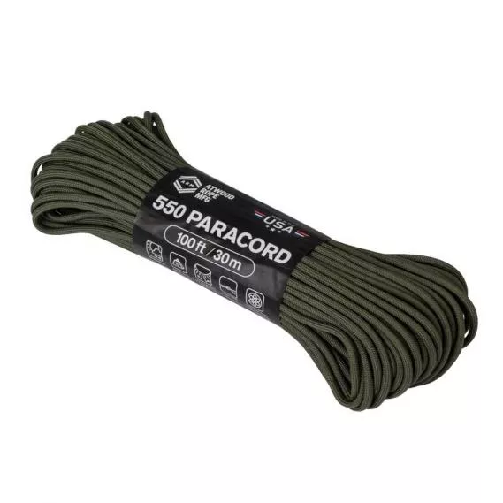 TACTICAL 550 PARACORD 100 FT/30 M OLIVE