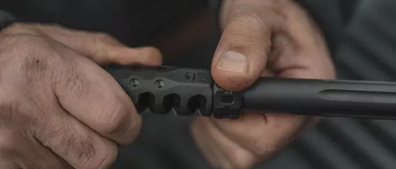 PRECISION ARMAMENT Hypertap Muzzle Brake