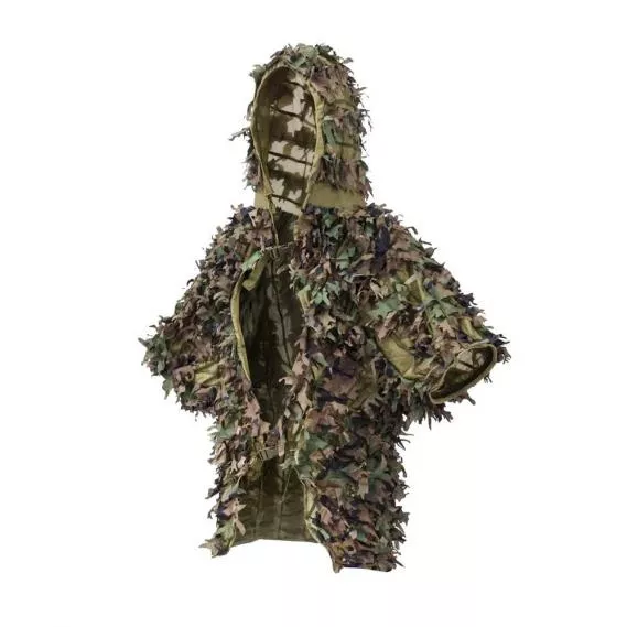 HELIKON-TEX LEAF GHILLIE SET US WOODLAND TARNANZUG