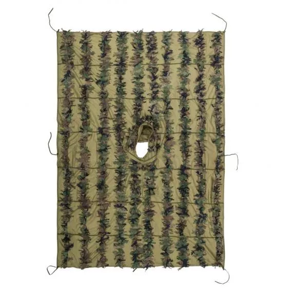 HELIKON-TEX LEAF GHILLIE PONCHO US WOODLAND