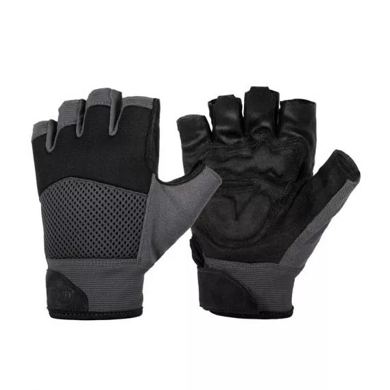 HELIKON-TEX HALF FINGER GLOVES SHADOW GREY/SCHWARZ