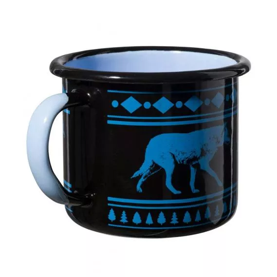 HELIKON-TEX EMAILLE TASSE 0.35L WOLF