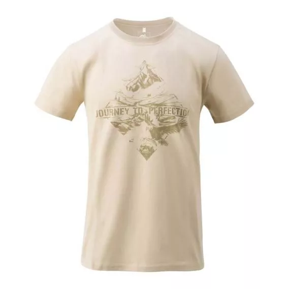 HELIKON TEX MOTTO T-SHIRT MOUNTAIN STREAM KHAKI