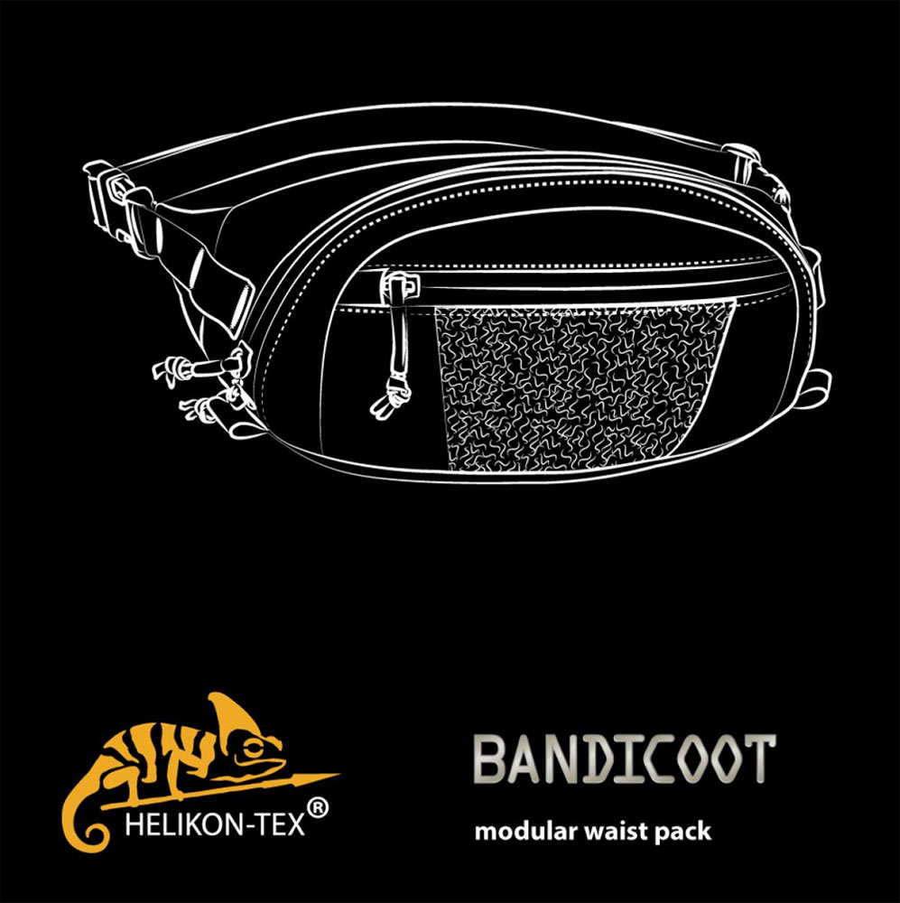 Helikon Bandicoot Waist Pack - Desert Night Camo