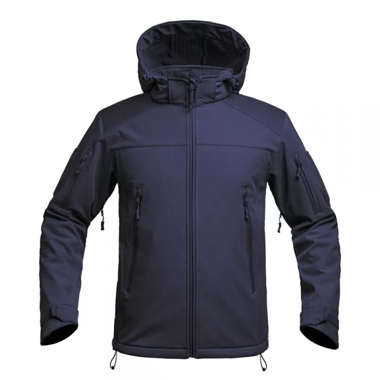 A10 FIGHTER SOFTSHELL JACKE V2 NAVY BLUE