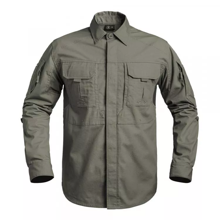 A10 FIGHTER SHIRT HEMD OLIVE