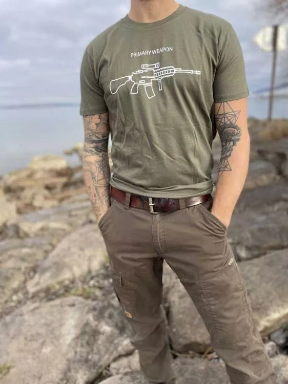 ARMYBUG T-SHIRT PRIMARY WEAPON OLIVE