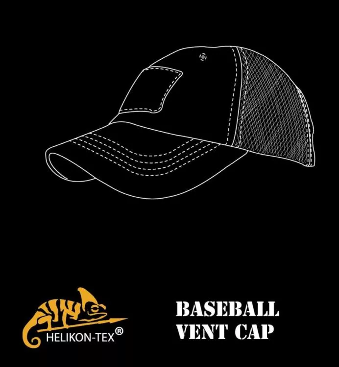 HELIKON TEX TACTICAL BASEBALL VENTILATION CAP COYOTE