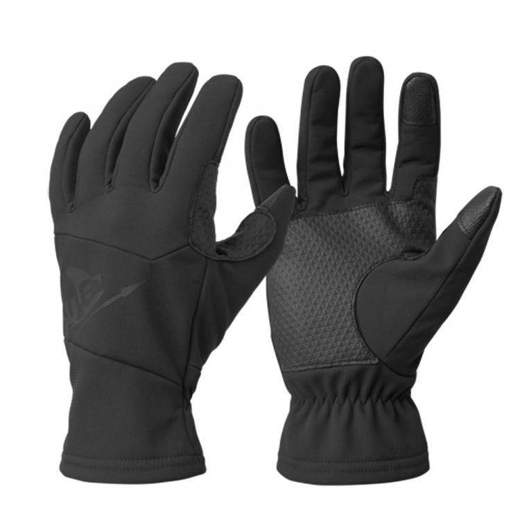 HELIKON-TEX LIZARD SOFTSHELL GRIP HANDSCHUHE SCHWARZ