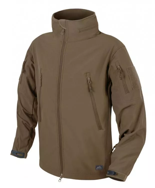 HELIKON-TEX GUNFIGHTER SCHWARZ SOFTSHELL JACKE