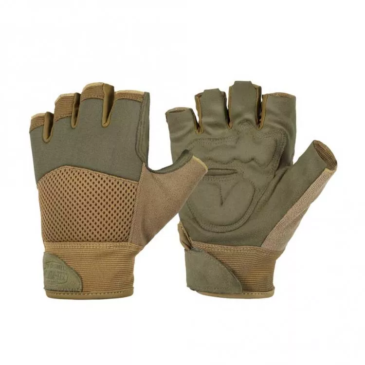 HELIKON-TEX HALF FINGER GLOVES OLIVE/COYOTE